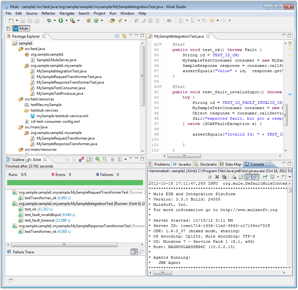 jUnit tests