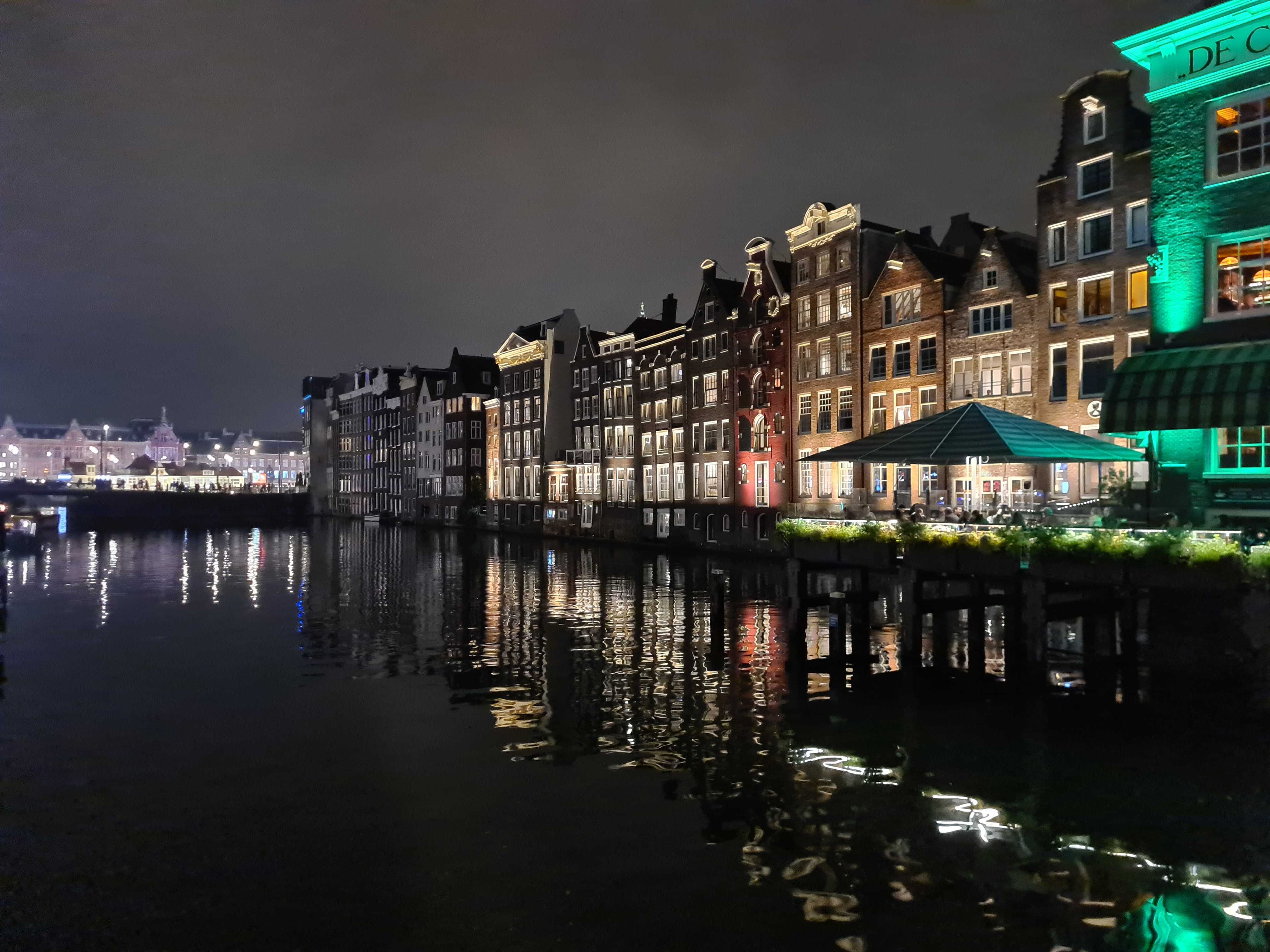 Amsterdam at night